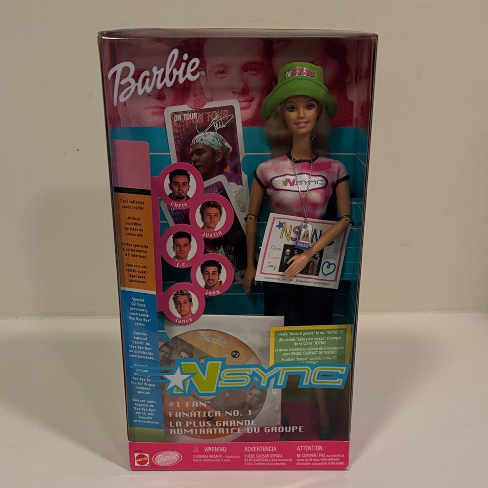 Barbie NSYNC Fan Doll